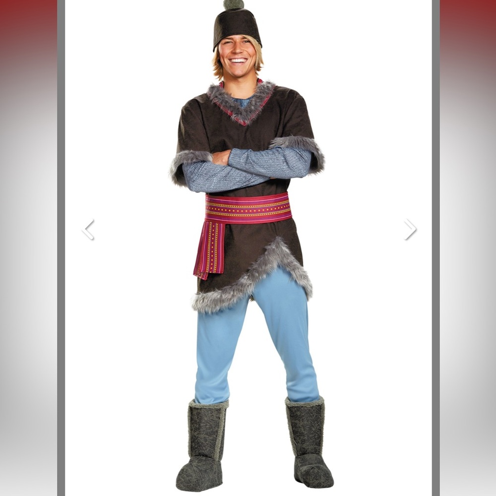 Kristoff mens Halloween costume